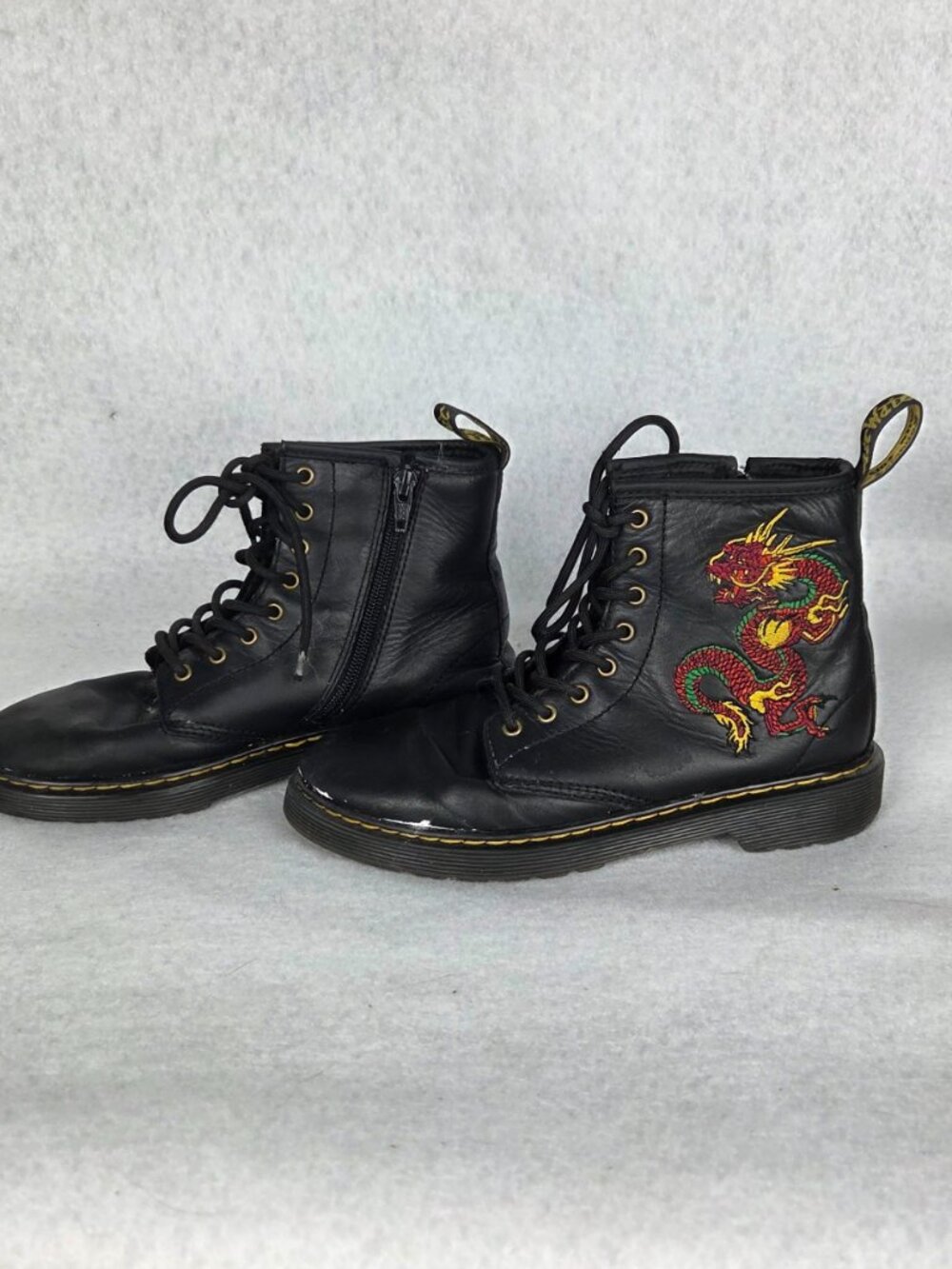 Dr. Martens 1460 Women’s Dragon Embroidery Boots Size 5
